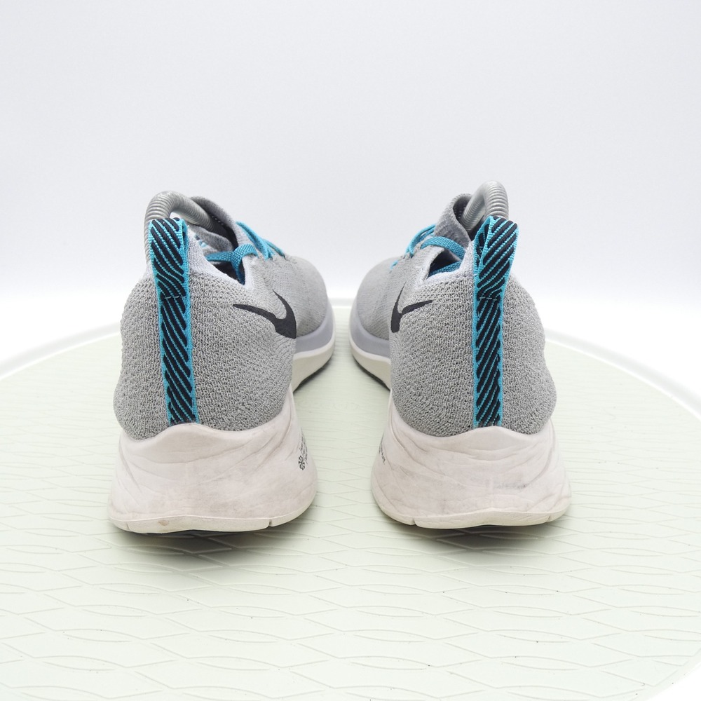 Nike Zoom Fly Flyknit Wolf Grey Blue Orbit Running Shoes AR4561-004 Mens 10.5 - Picture 4 of 9